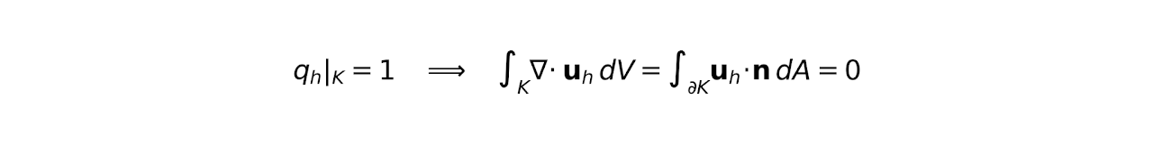 The Q0/P0 pressure equation is one integrated mass-balance equation per cell